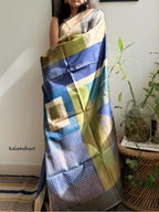 Jyamiti Painted Kosa Saree