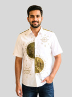 Dhokra Painted Half Shirt