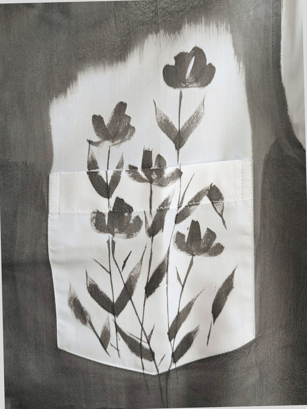 Black Phool Half Shirt