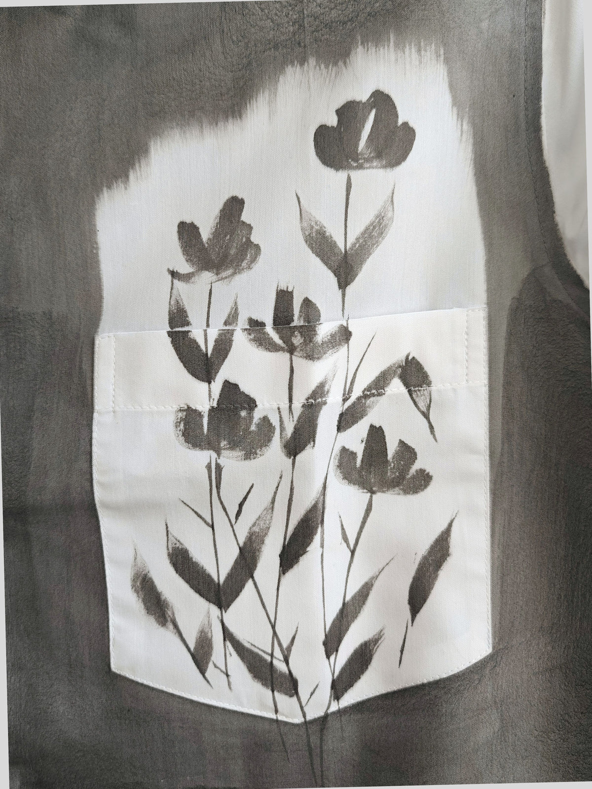 Black Phool Half Shirt