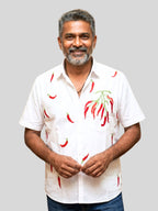 Mirchi Painted Half Shirt