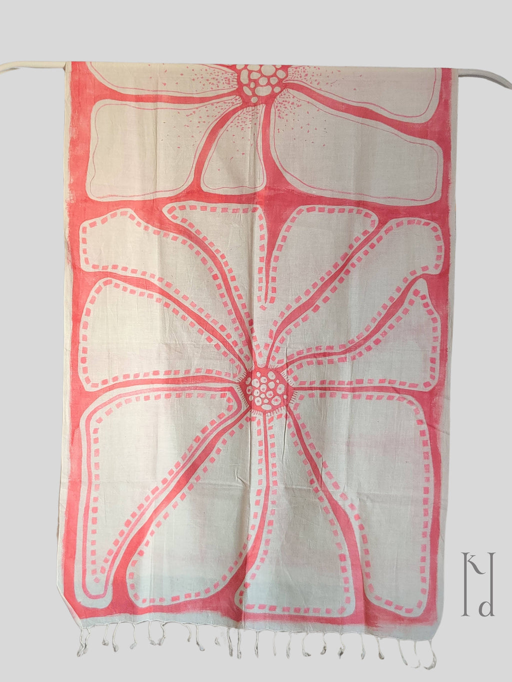 Bindiya Muslin Cotton Painted Stole