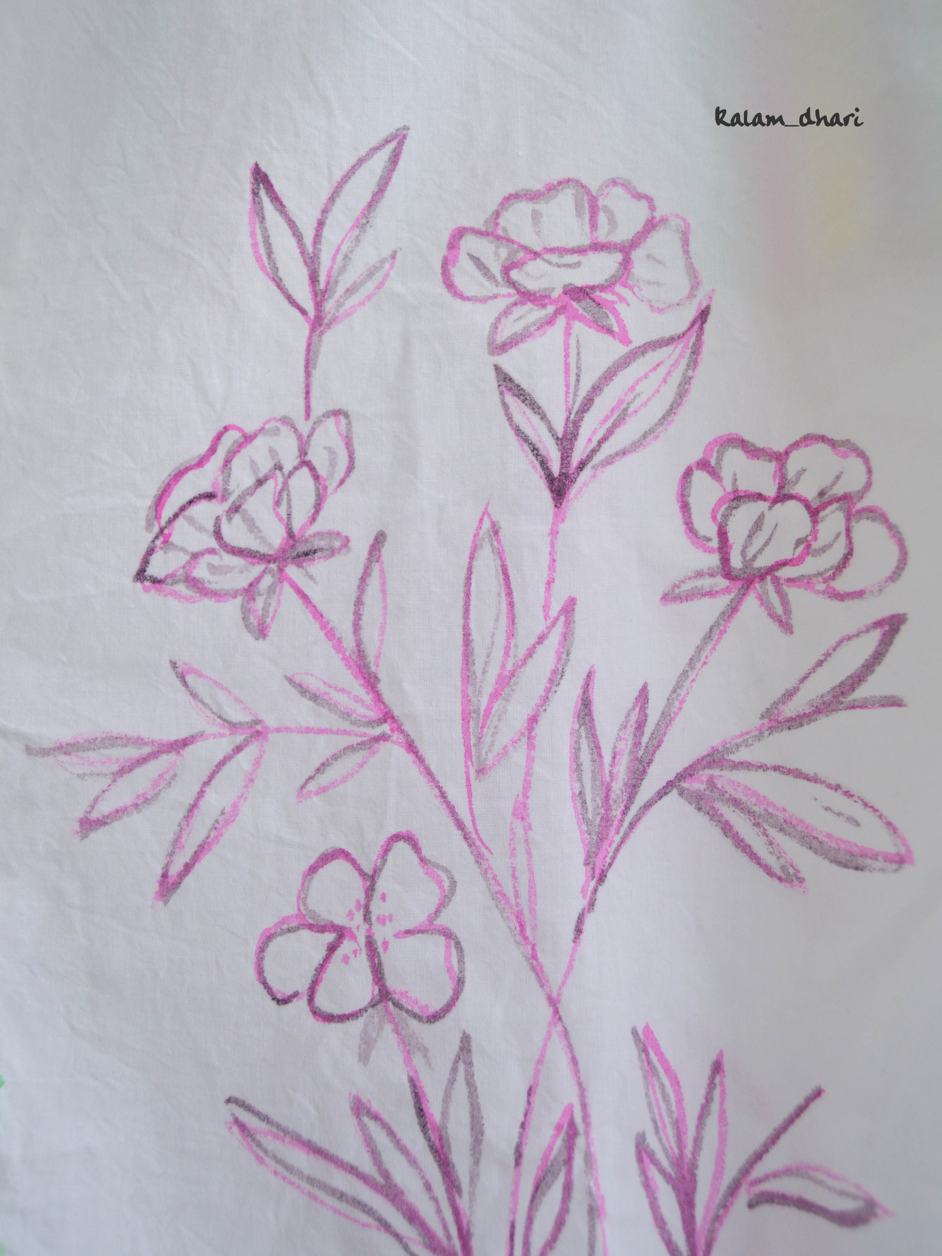 La Vie Est Belle Painted Oversized Shirt