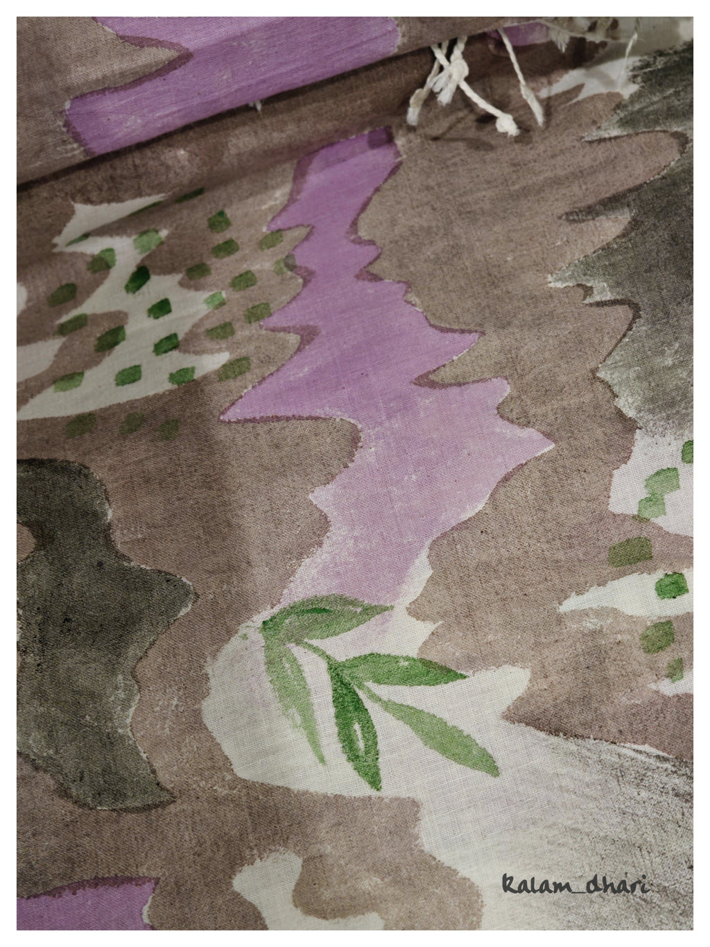 Chhaal Painted Cotton Saree